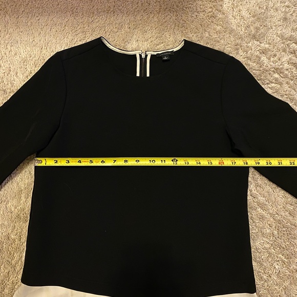 Ann Taylor Black and White Blouse - Picture 4 of 6